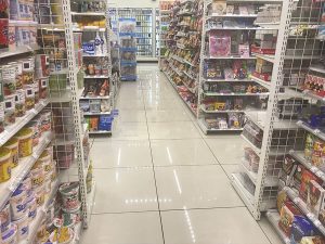 清潔感のあるコンビニ
